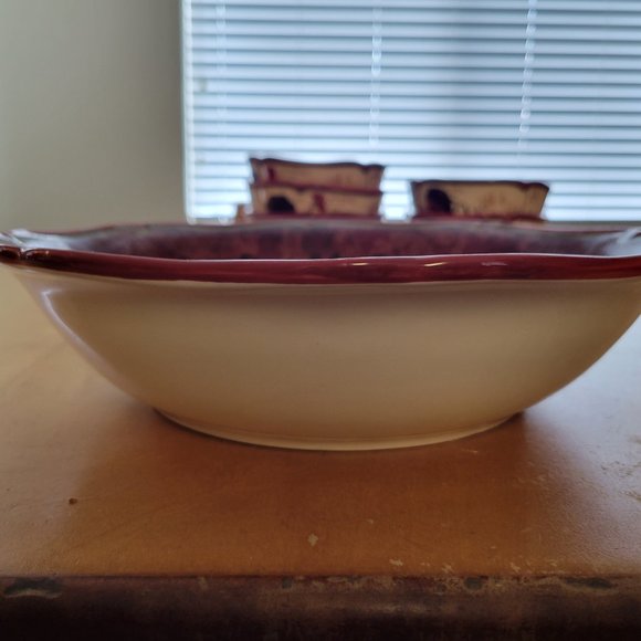 Discontinued Tuscan Rooster Serving Bowl (set of 2) - Picture 4 of 4